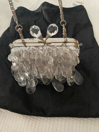 Bolso de fiesta Volum lentejuelas y pedrería