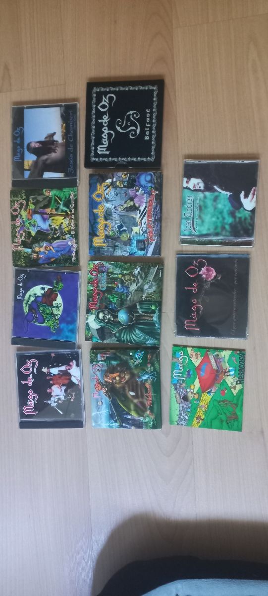 Lote CDs Mago de Oz: Jesús de Chamberí, Belfast...