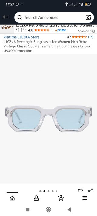 Gafas de sol retro lujo