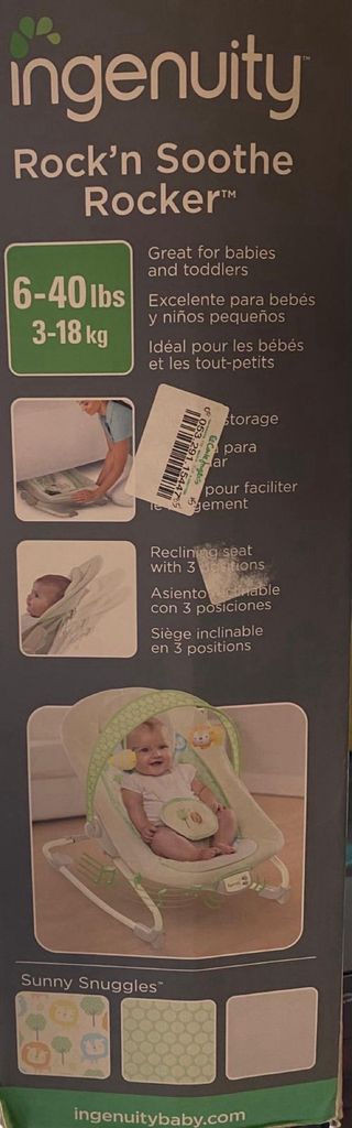Mecedora Ingenuity Rock'n Soothe 6-18 kg