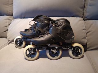 Patines Powerslide R4 VI AL 125 Negros talla 43-44