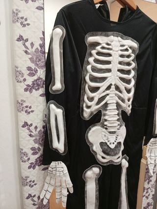 Disfraz Esqueleto Halloween Talla M