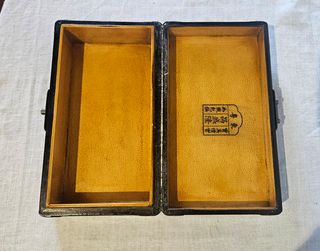 Portagioie Art Déco Giappone Legno Verniciato