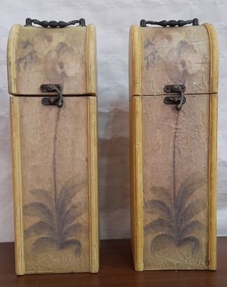 Cajas Botelleras Madera