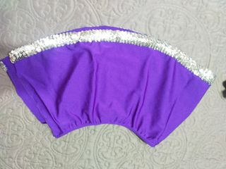 Maillot Gimnasia Rítmica Manga Larga Morada