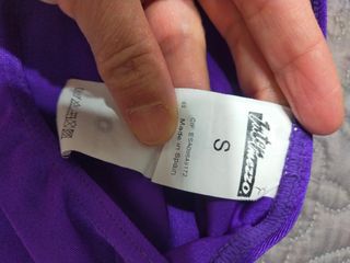 Maillot Gimnasia Rítmica Manga Larga Morada