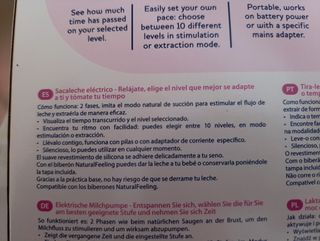 Sacaleches Eléctrico Cable o Pilas