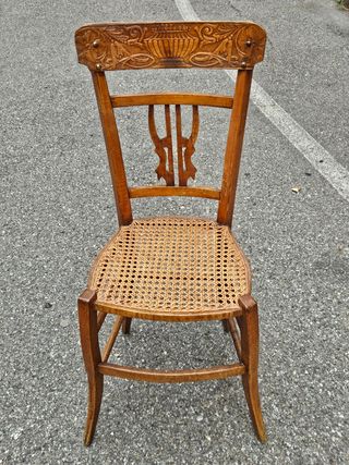 Sedia Liberty Seduta Paglia di Vienna Antica