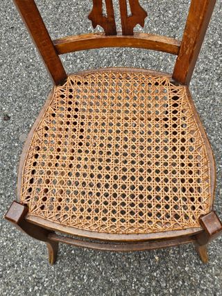 Sedia Liberty Seduta Paglia di Vienna Antica