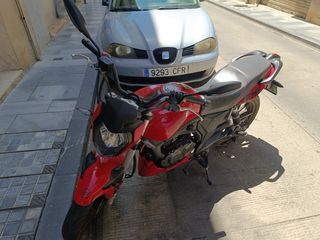 Moto 125cc Roja
