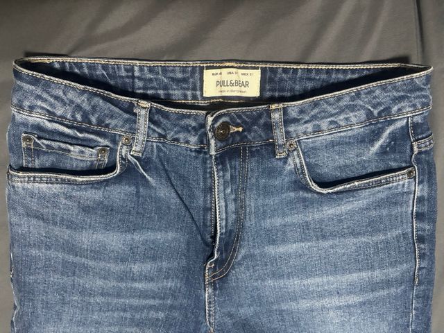 Pantalones cortos vaqueros PULL&BEAR talla M