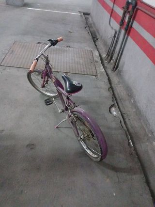 Bicicleta Morada Infantil B'Twin