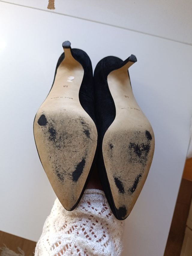 Zapatos tacón Antonio Parriego negros