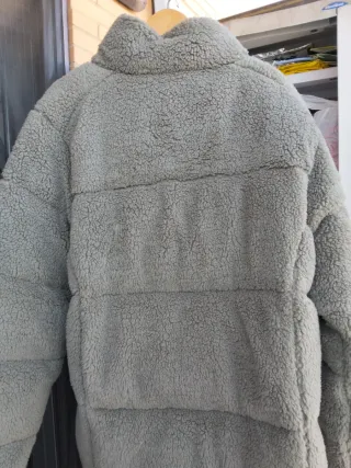 Chaquetón sherpa Columbia Talla L Hombre Verde Oli