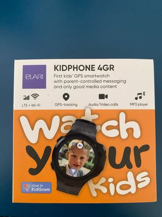 Reloj Inteligente Elari Kidphone 4GR Negro