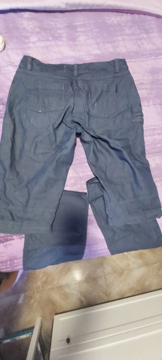Pantalón desmontable vaquero