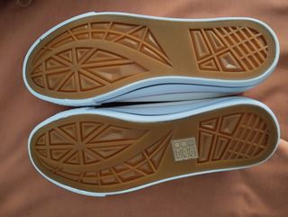 Zapatillas lona blancas