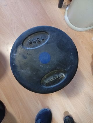 Disco de pesa York 15kg