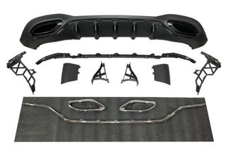 Difusor Trasero Mercedes W177 Look AMG