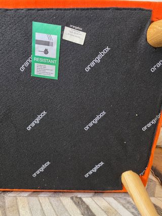 Sofá 2 plazas Orangebox diseño naranja