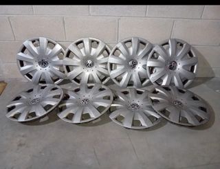 4 Tapacubos Volkswagen Originales 15"
