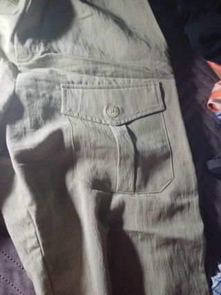 Pantalón cargo verde
