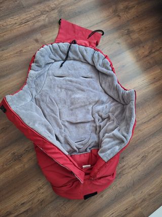 Saco de carrito invierno rojo 