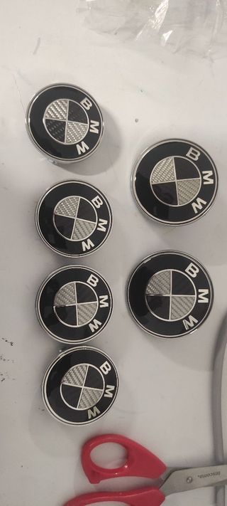 EMBLEMAS BMW CARBON FIBER 