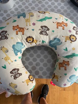 Cojín de lactancia estampado animales