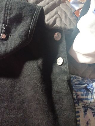Vestido vaquero niña azul