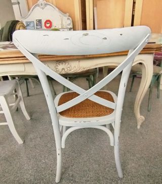 Tavolo Shabby Chic con 4 Sedie