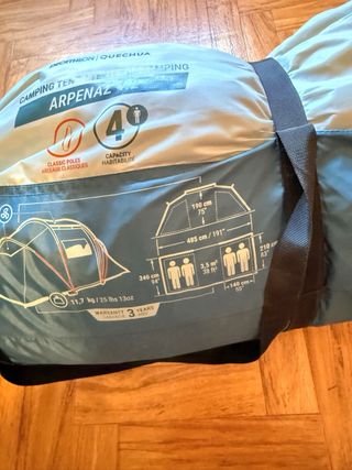 Tienda de campaña Quechua Arpenaz 4.2
