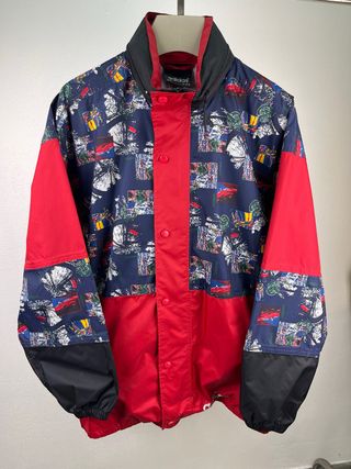 Giacca Adidas leggera fantasia taglia L