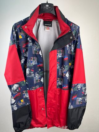 Giacca Adidas leggera fantasia taglia L