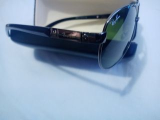 Gafas Ray-Ban Aviator Verdes y Plateadas