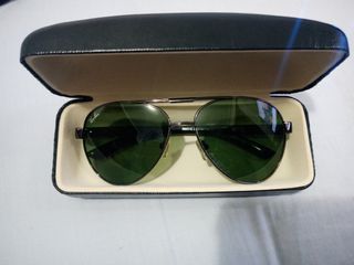 Gafas Ray-Ban Aviator Verdes y Plateadas