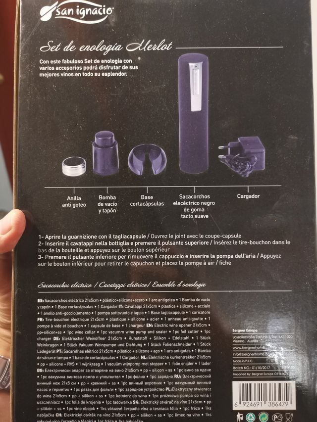 Sacacorchos automático