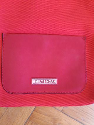 Bolso bandolera Emily & Noah rojo