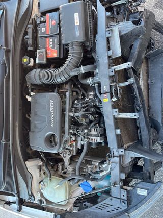 Hyundai i30 2018 con golpe