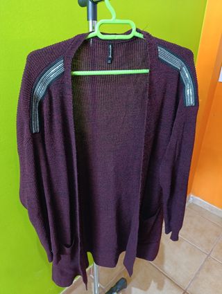 Chaqueta Stradivarius Morada Talla M