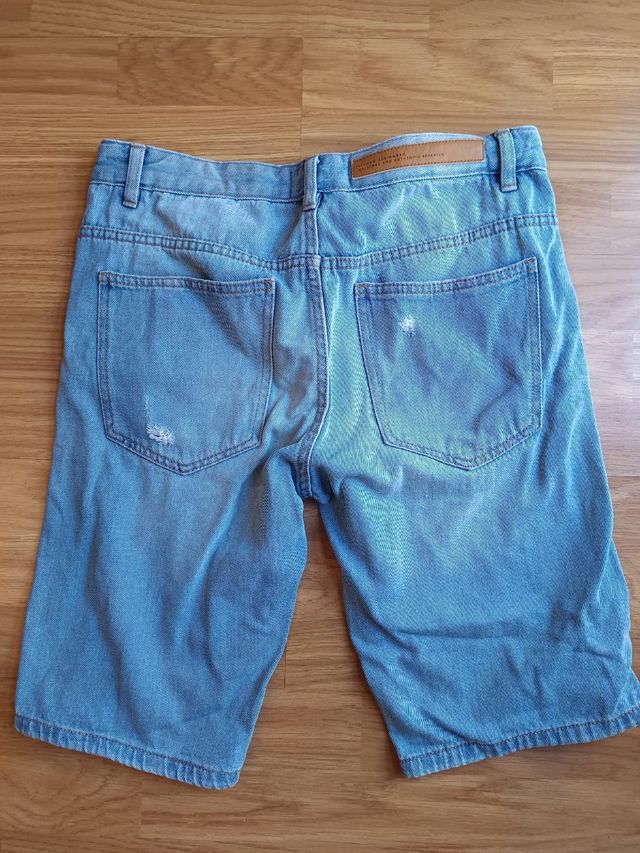 Vaqueros cortos DENIM ESSENTIALS azules