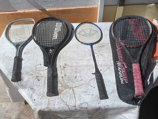 Raquetes de Tênis e Badminton