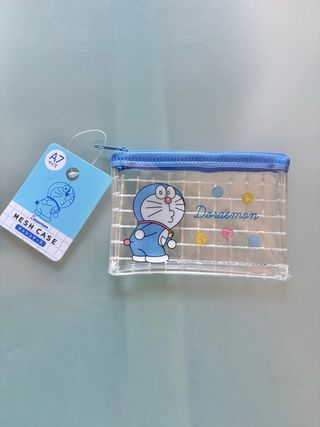 Estuche Malla Doraemon A7 Azul