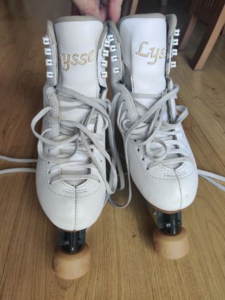 Patines artísticos en línea Lysse blancos