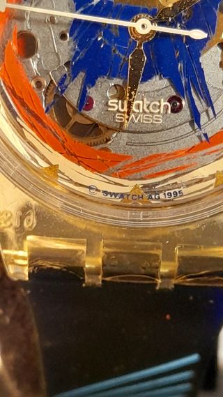2 Relojes Swatch Automático Vintage