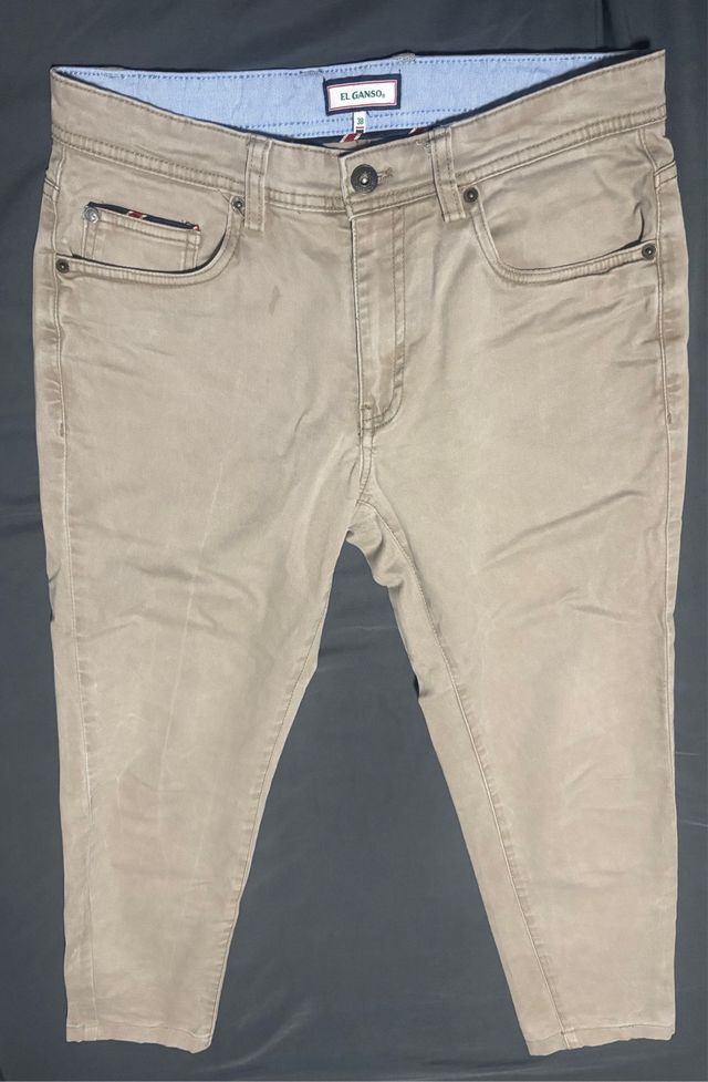 Pantalón beige EL GANSO Talla 38