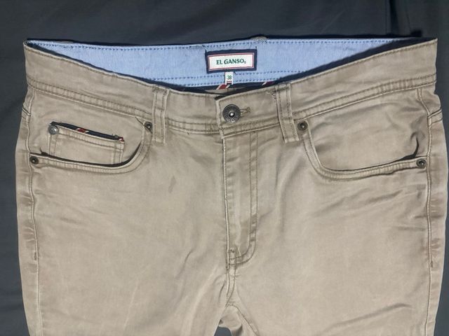 Pantalón beige EL GANSO Talla 38