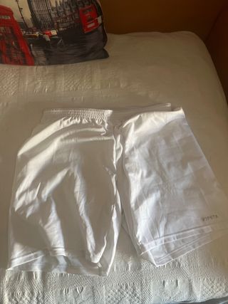 Pantalón corto deportivo blanco Kipsta