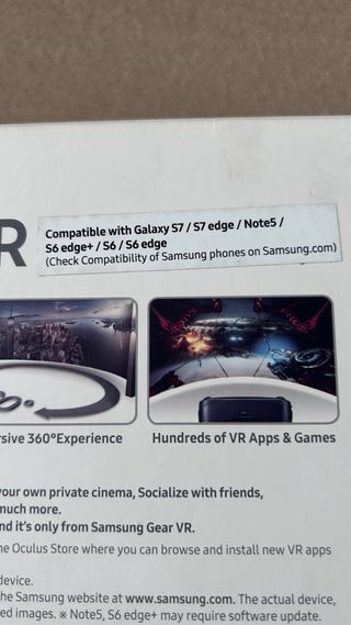 Samsung Gear VR Gafas Realidad Virtual Oculus