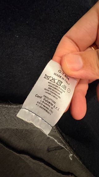 Abrigo Italiano T50 Negro